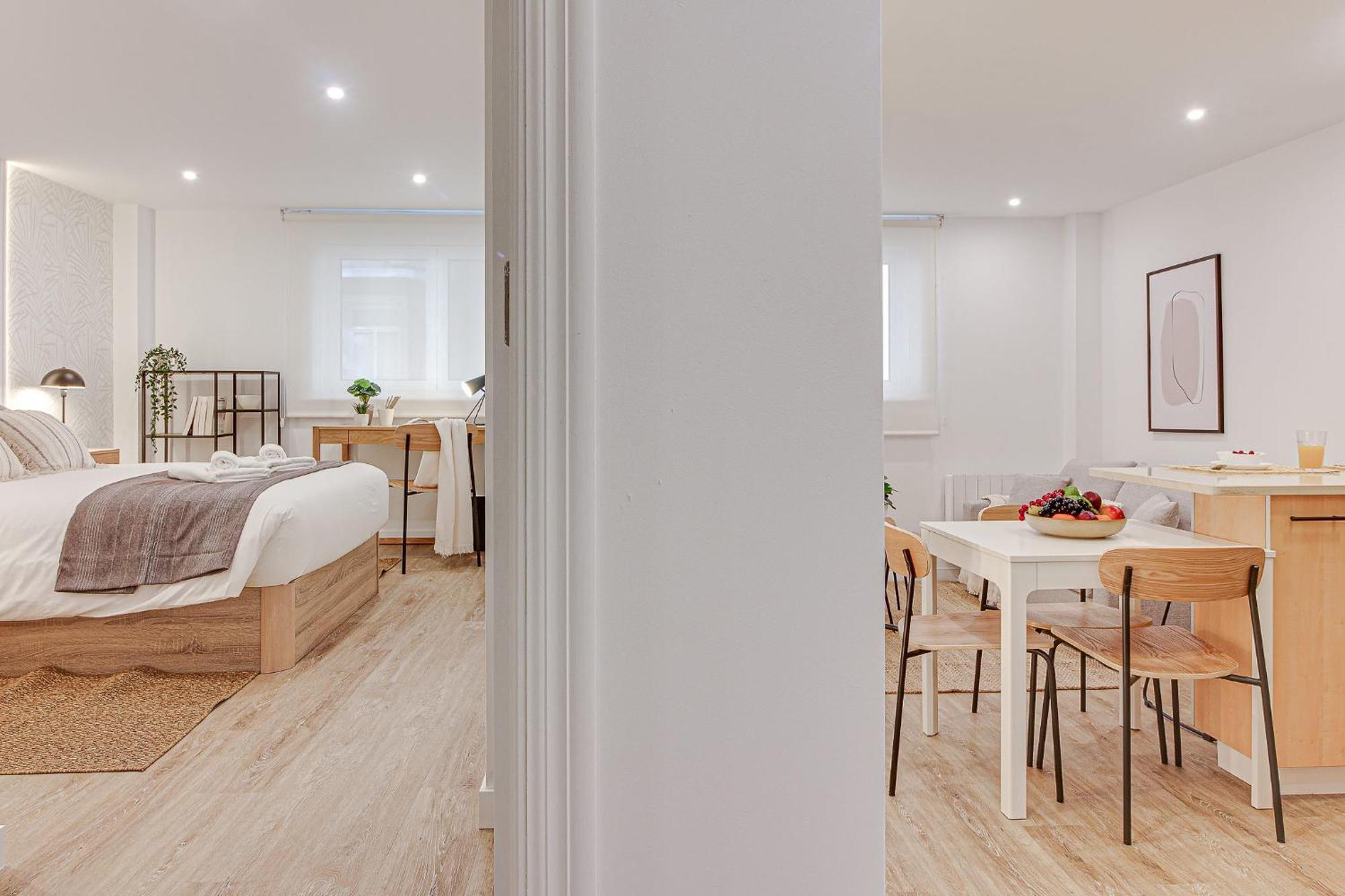 Diseno A Coruna Con Garaje Gratis By Theblueapartments Com Екстер'єр фото